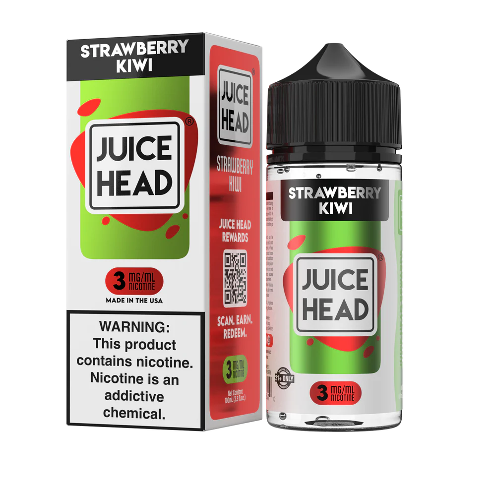 Juice Head 25mg/ml Nicotine Salt - Strawberry Kiwi