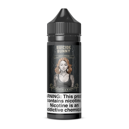 Suicide Bunny 30ml Nicotine Vape Juice- Mother's Milk and Cookies