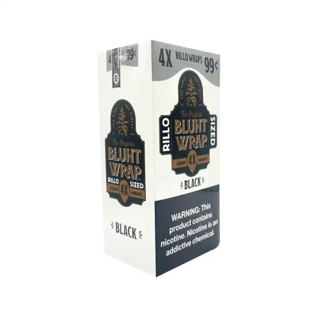 The Original Blunt Wrap - Rillo Sized - 4pk