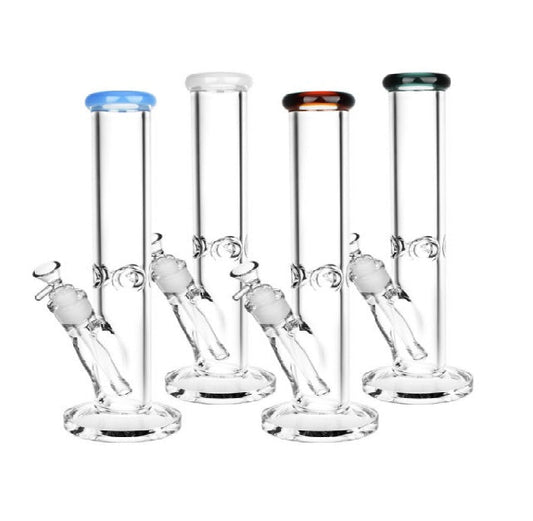 Straight Water Pipe Color Mouth Clear