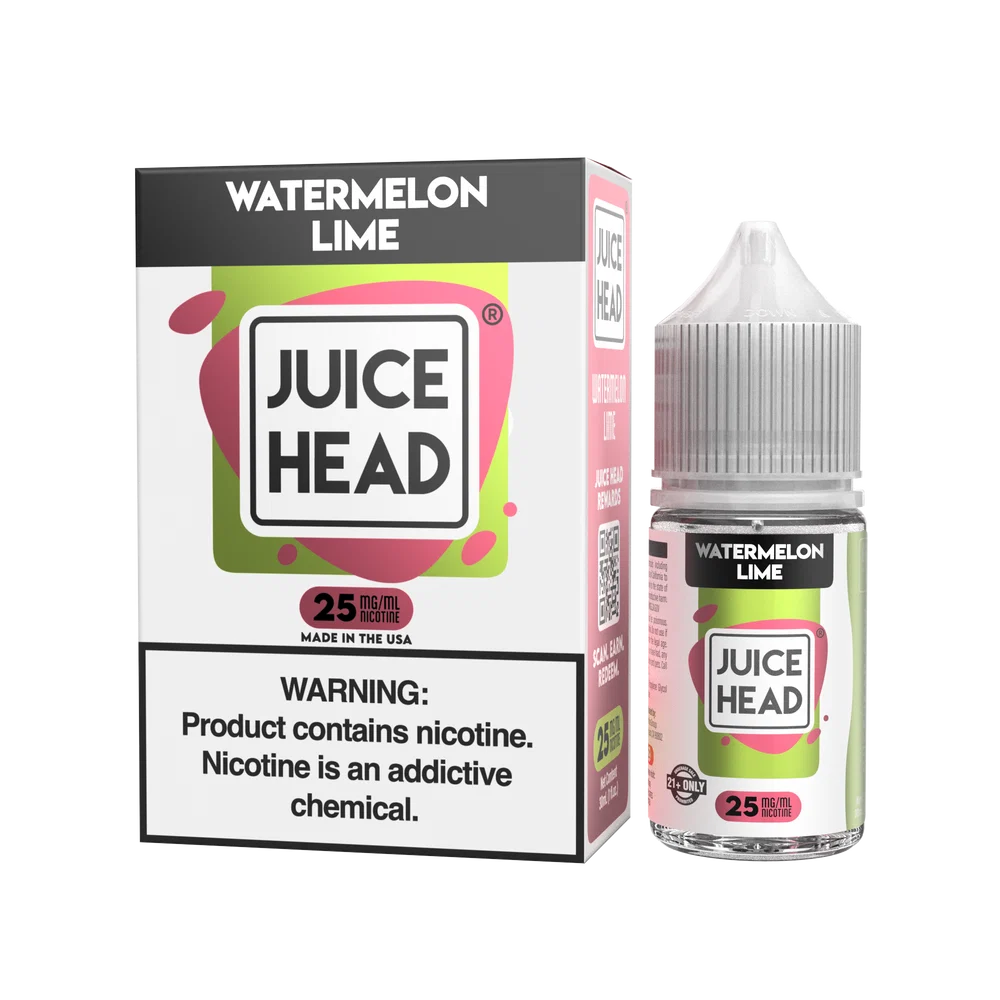 Juice Head 25mg/ml Nicotine Salt - Watermelon Lime
