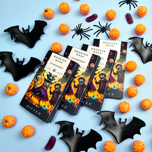 deVINE 200mg D9 Chocolate Bar - Monster Mash - Full Moon Medley