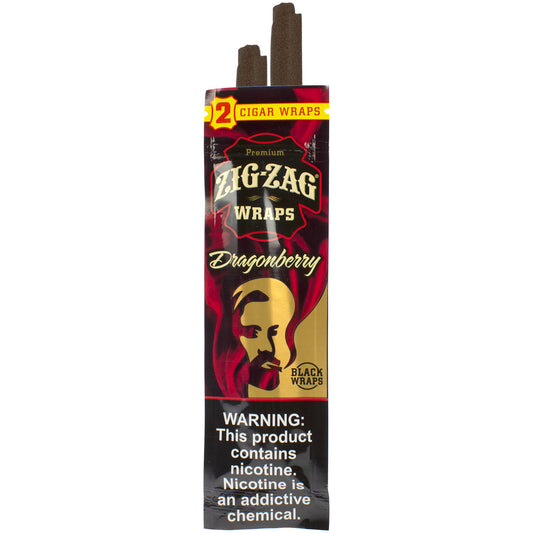 Zig Zag Cigar wraps - Dragonberry - 2pk