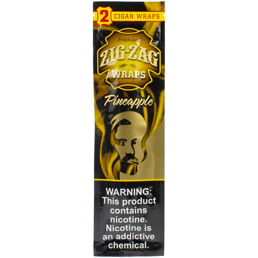 Zig Zag Cigar wraps - Pineapple - 2pk