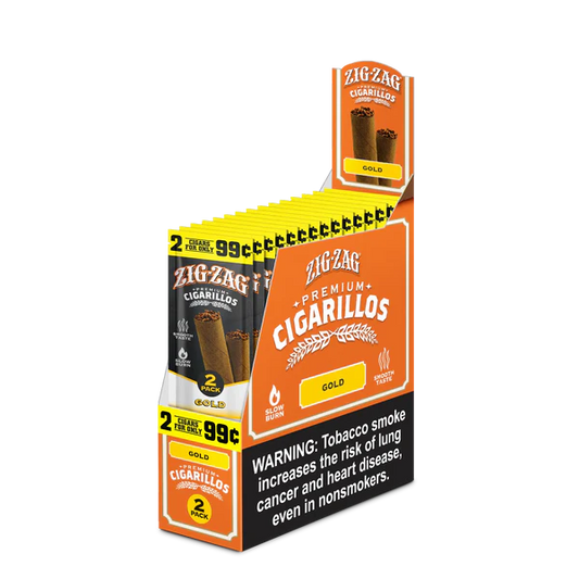 Zig Zag Cigarillos - Gold - 2pk