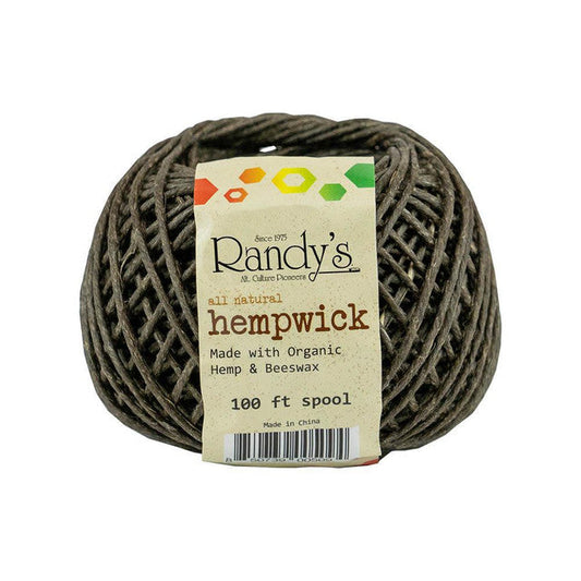 Hempwick - 100 ft - All Natural