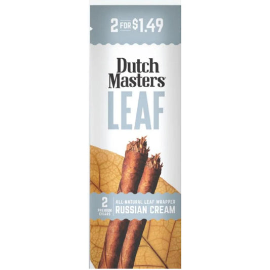 Dutch Master Leaf - Russian Cream - 2pk