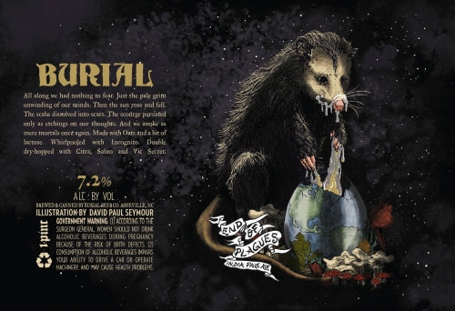 Burial End Of Plagues - IPA - 16oz