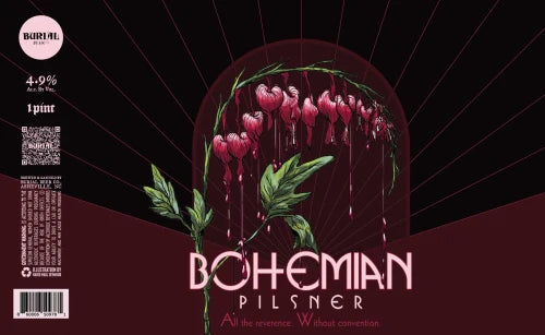 Burial Bohemian - Pilsner - 16oz