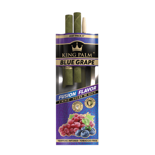King Palm - Rollies - Blue Grape - 2 pk