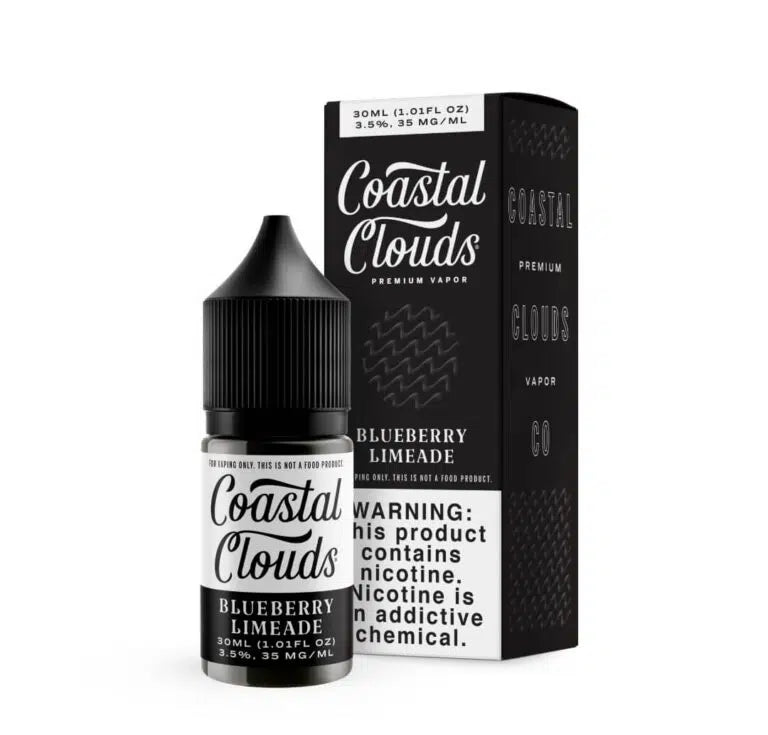 Coastal Clouds 3.5% 30ml Nicotine Vape Juice - Blueberry Limeade