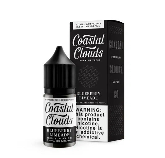 Coastal Clouds 3.5% 30ml Nicotine Vape Juice - Blueberry Limeade