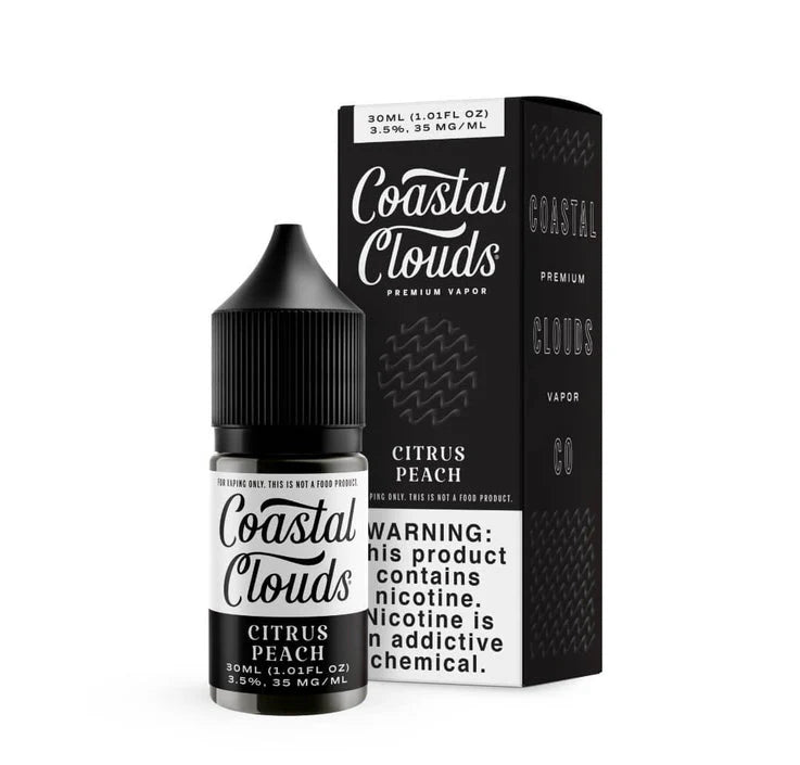 Coastal Clouds 3.5% 30ml Nicotine Vape Juice - Citrus Peach