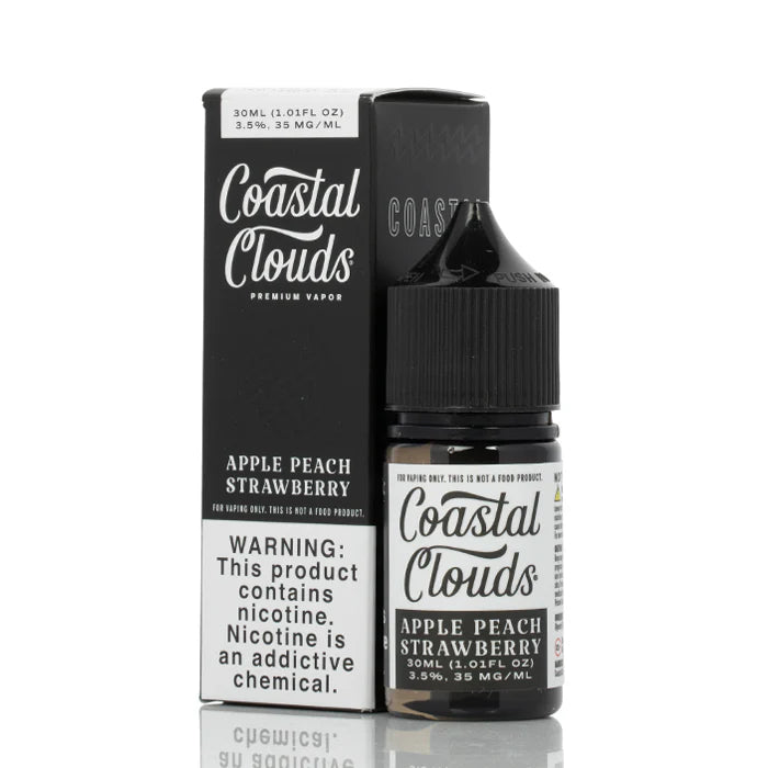 Coastal Clouds 3.5% 30ml Nicotine Vape Juice - Apple Peach Strawberry