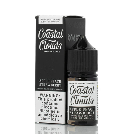 Coastal Clouds 3.5% 30ml Nicotine Vape Juice - Apple Peach Strawberry