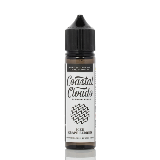 Coastal Clouds .6% 60ml Nicotine Vape Juice - Grape Berries