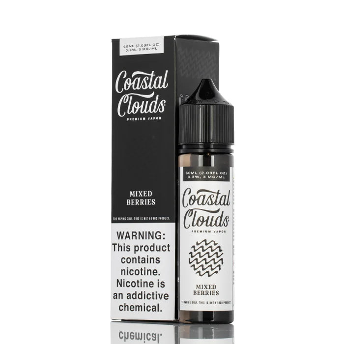 Coastal Clouds .3% 60ml Nicotine Vape Juice - Mixed Berries