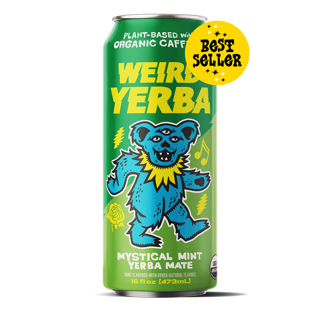 Weird Yerba Grateful Dead Yerba Mate - Mystical Mint - 16 fl oz
