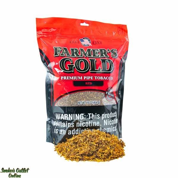 Farmer's Gold Pipe Tobacco Red 1lb Bag