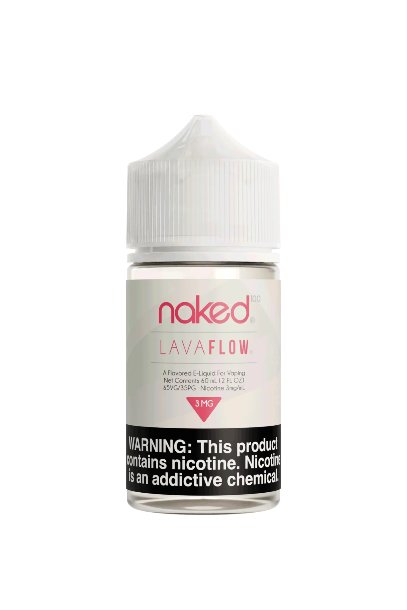 Naked 3mg/60ml Nicotine Vape Juice - Lava Flow