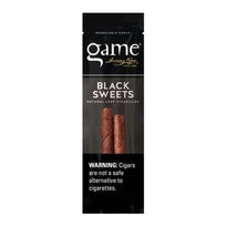 Game Natural Leaf Cigarillos 2pk - Black Sweets