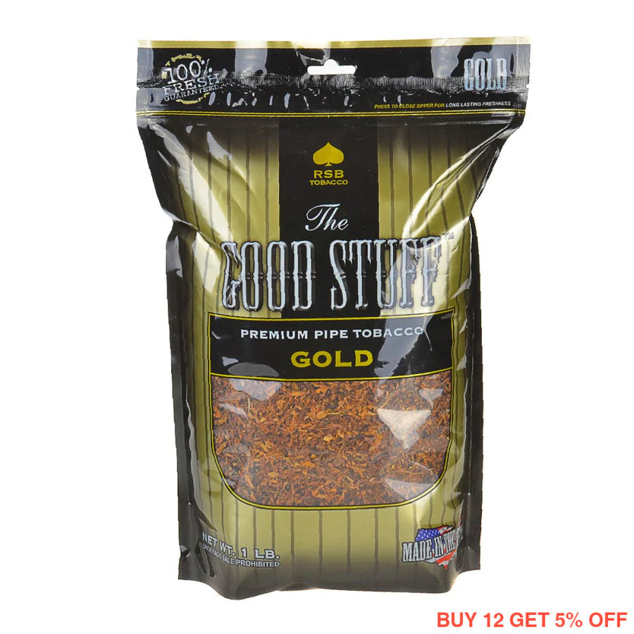 The Good Stuff Pipe Tobacco Gold 1lb Bag