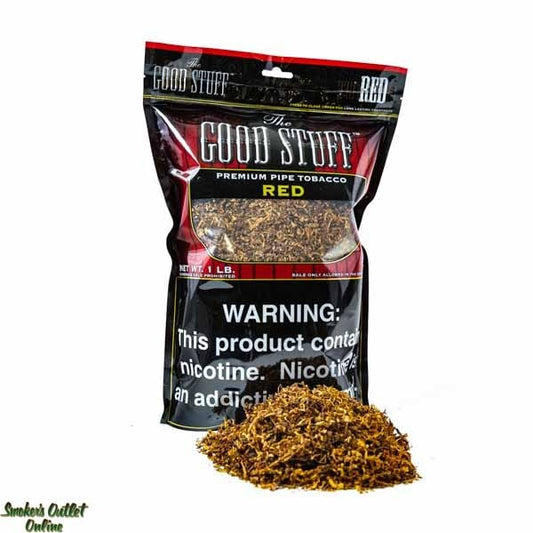 The Good Stuff Pipe Tobacco Red 1lb Bag