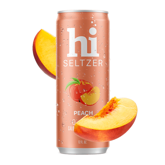 Hi Seltzer 5mg THC Peach Seltzer