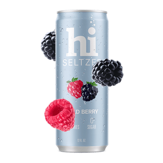 Hi Seltzer 5mg THC Wild Berry Seltzer