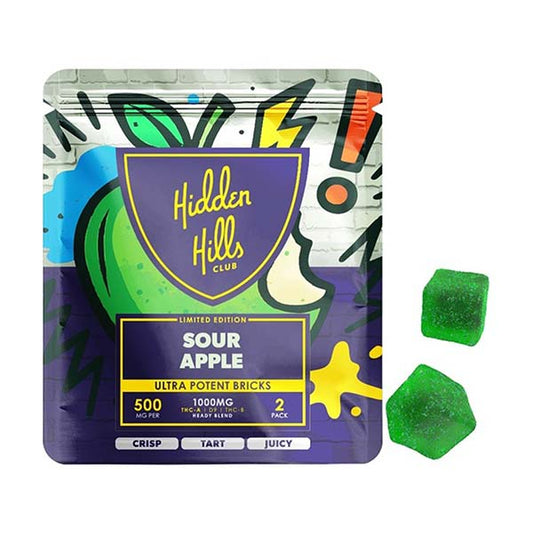 Hidden Hills Heady Blend | 1000mg  | Sour Apple