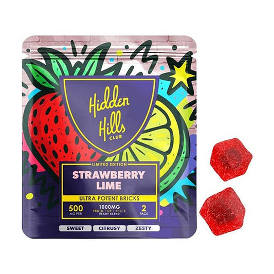 Hidden Hills Heady Blend | 1000mg  | Strawberry Lime