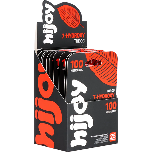 Hijoy 7 Hydroxy w Pseudo Chewa ble Tablets - 100mg pack