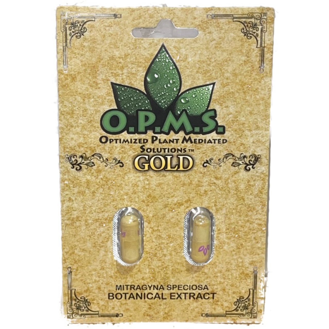 OPMS Kratom Gold 2ct Capsule