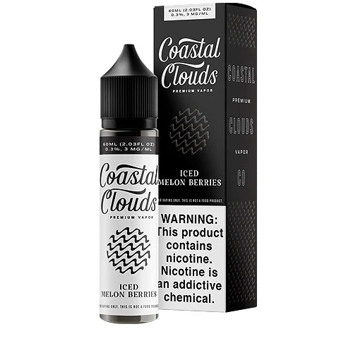 Coastal Clouds .3% 60ml Nicotine Vape Juice - Melon Berries