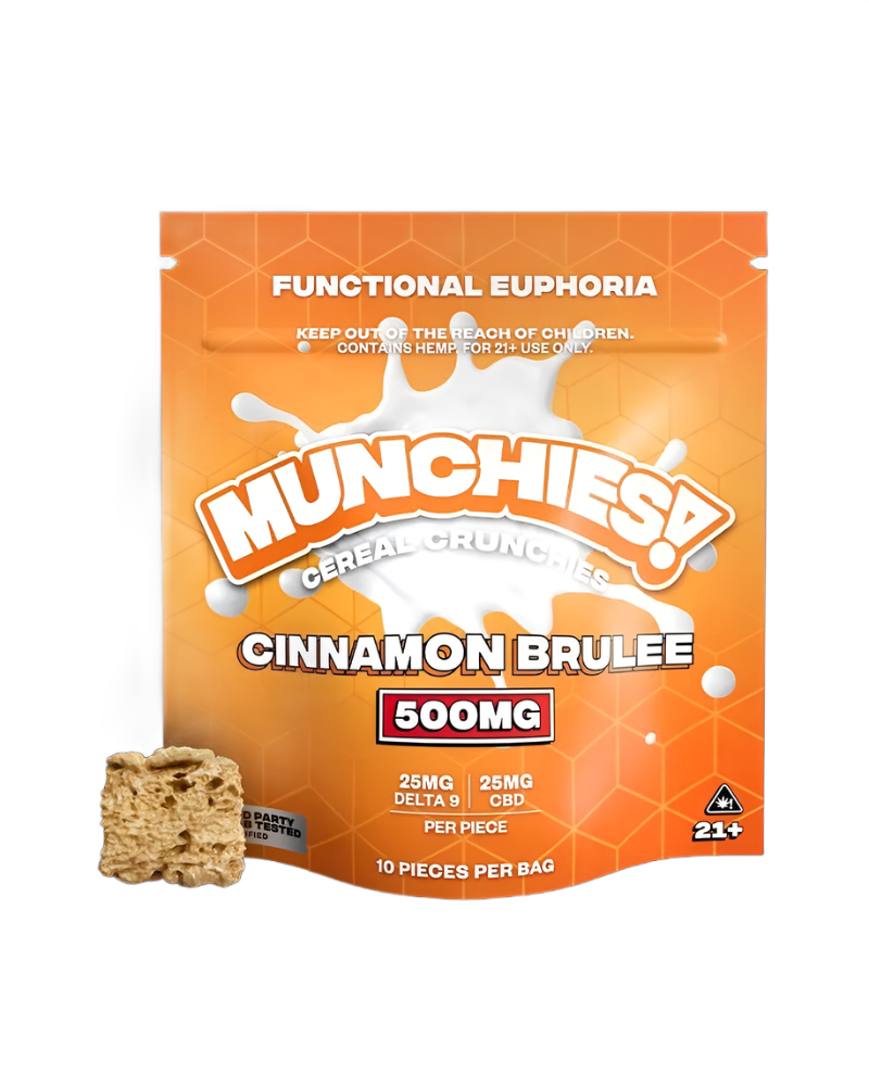 Munchies Cinnamon Brulee Cereal Crunchies CBD/D9