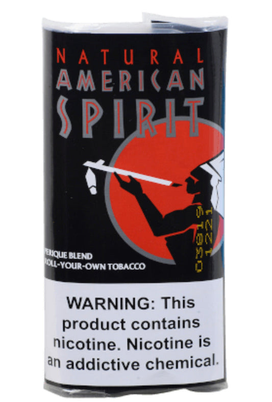 American Spirit Pouch - Black - Perique - 1.41 oz