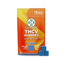 CannaAid THCV Gummies - Blue Razz - 100mg THCV per pack
