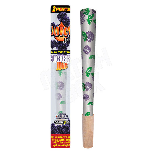 Juicy Jay Black berry Jones - Juicy Cones - 2pk