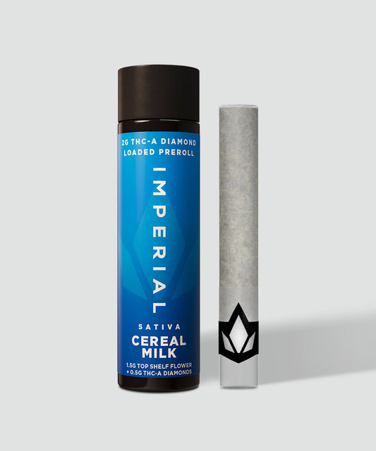 Imperial 2g THC-A Loaded Preroll Cereal Milk Sativa