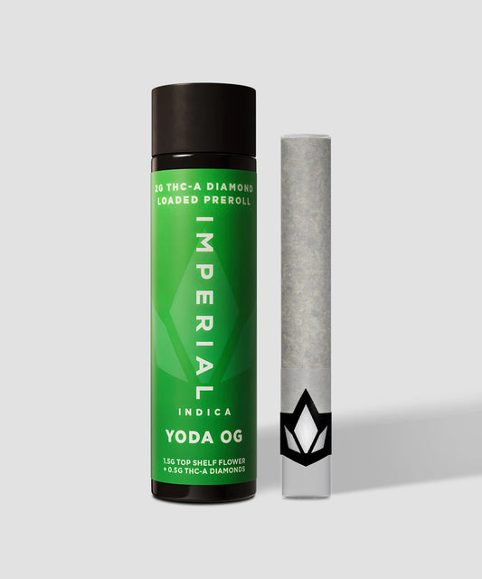 Munchies Imperial Yoda OG 2g THC-A Loaded Preroll Indica