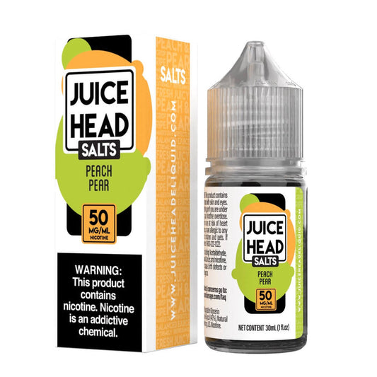 Juice Head 50mg/ml Nicotine Salt - Peach Pear