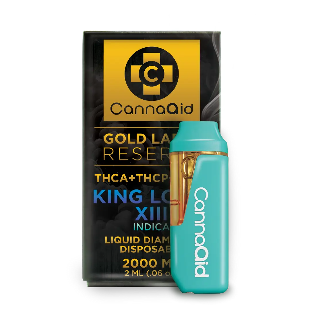 King Louis XIII Disposable 2 ml Gold Label Reserve - Indica
