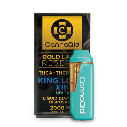 King Louis XIII Disposable 2 ml Gold Label Reserve - Indica