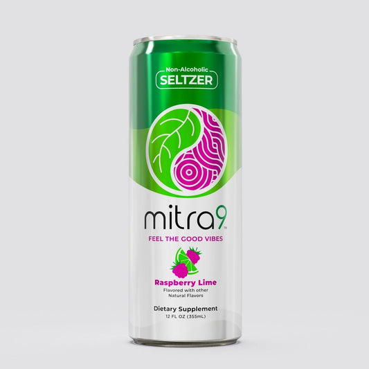 Sparkling Raspberry Lime Kratom Seltzer