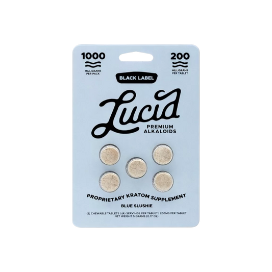 Vivid+ 7-Hydroxy Chewables - Blueberry 200mg Tablets - 5ct
