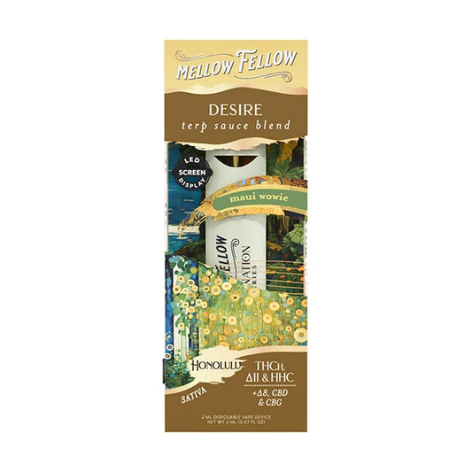 Desire - Sativa - Live Resin 2ml - Dispoable - Maui Wowie