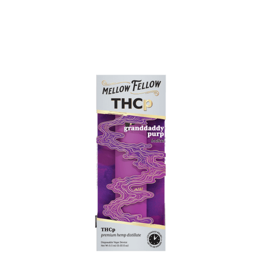 Granddaddy Purp (Indica) THCp Disposable 0.5G Mellow Fellow