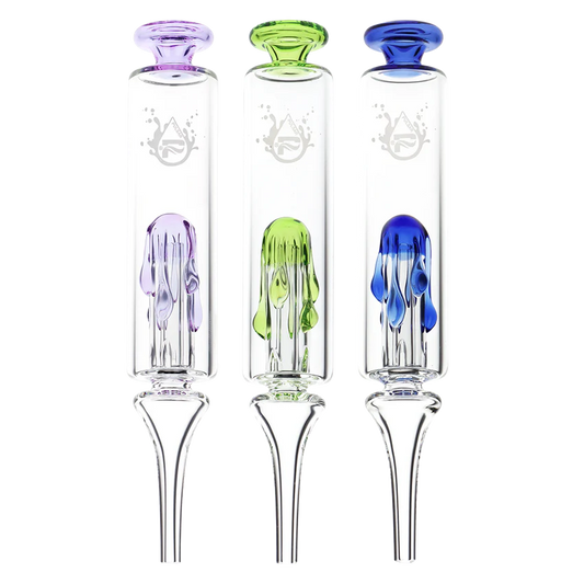 Pulsar Honey Drip Glass Dab Straw - 7.5"