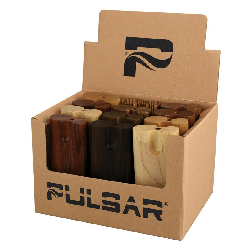 Pulsar Straight Wood Twist Top Dugout - 4"