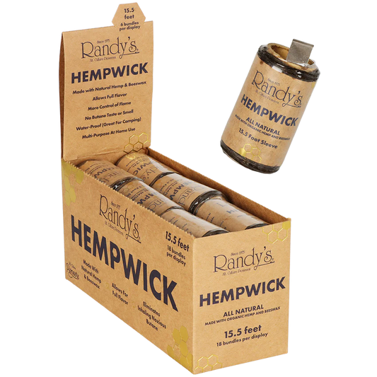 Randy's All Natural Hempwick Roll - 15.5ft